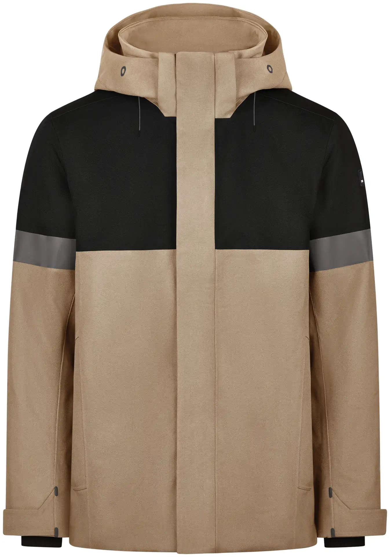 beige-schwarz