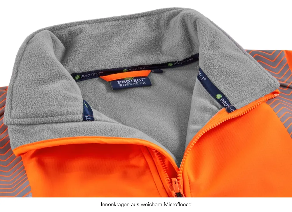 4PROTECT® Warnschutz-Softshelljacke TYLER