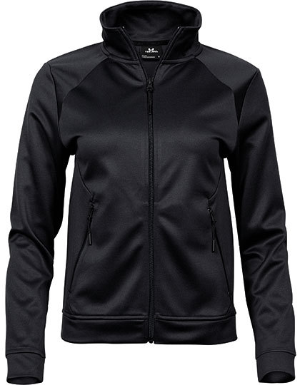 TEE JAYS Womens Performance Zip Sweat TEE JAYS Womens Performance Zip Sweat