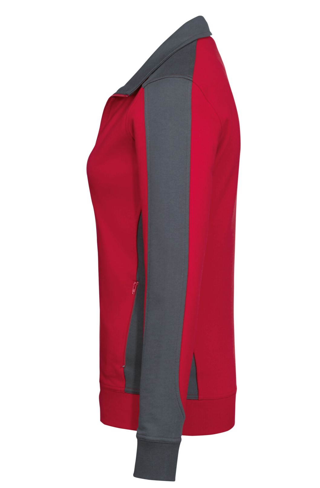 HAKRO Damen-Sweatjacke 277 Contrast Mikralinar® HAKRO Damen-Sweatjacke 277 Contrast Mikralinar®