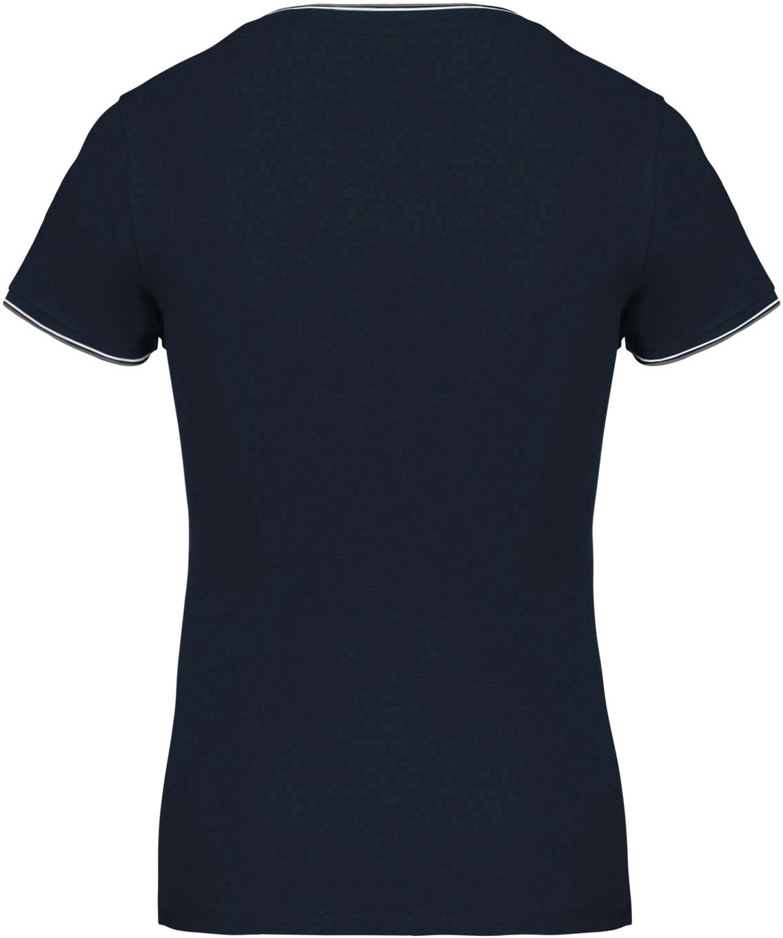 Kariban Damen Piqué V-Ausschnitt T-Shirt