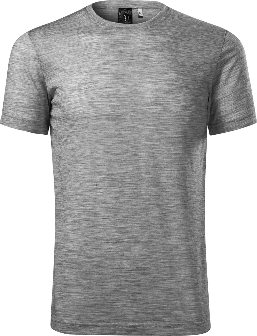 malfini-157-t-shirt-merino-rise-dunkelgraumeliert-front-2 MALFINI T-Shirt Merino Rise 157