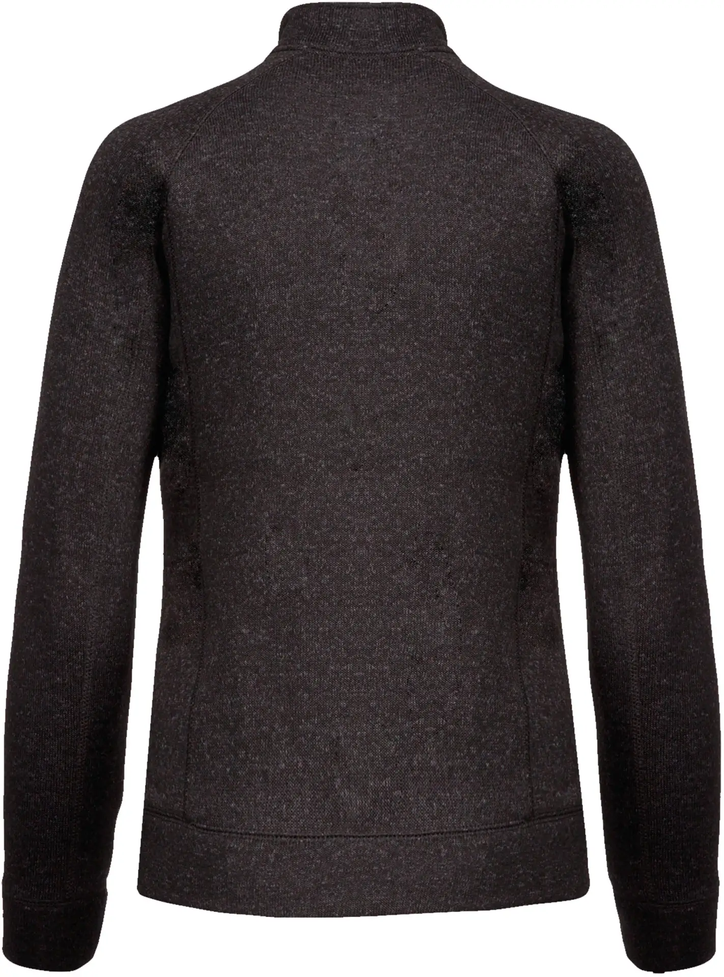 Kariban Damen Melange Strickfleece Jacke