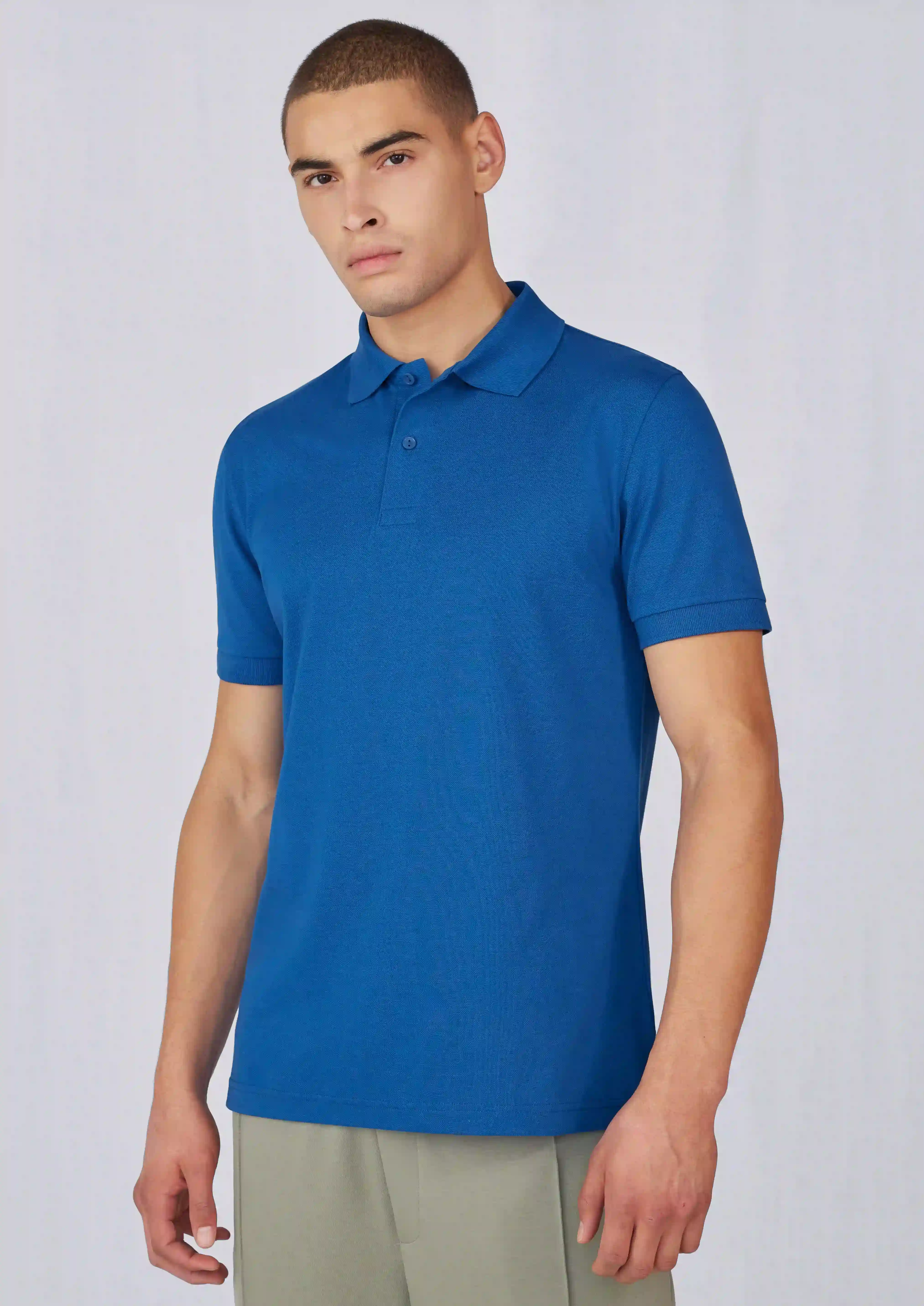 BC_PU428_royal_1 B&C My Eco Polo 65/35_°
