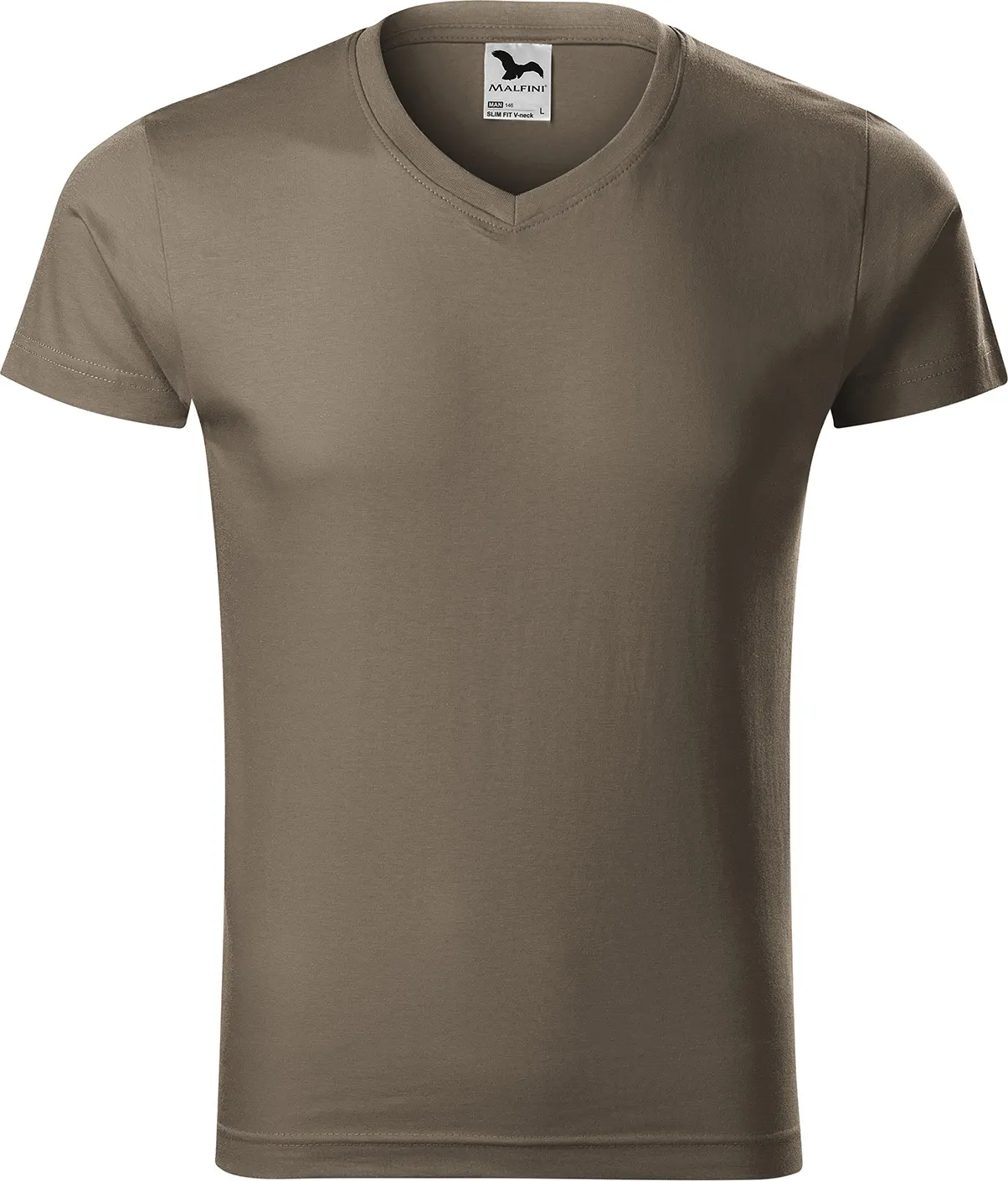 MALFINI T-Shirt Slim Fit V-Neck 146