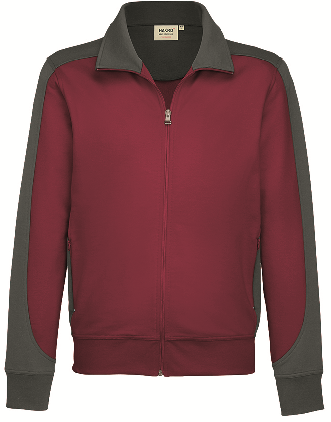 HAKRO Sweatjacke 477 Contrast Mikralinar®