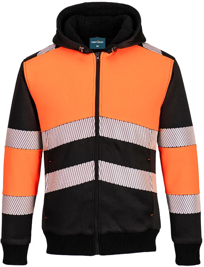 PORTWEST PW377 Winter-Kapuzenjacke mit Reißverschluss