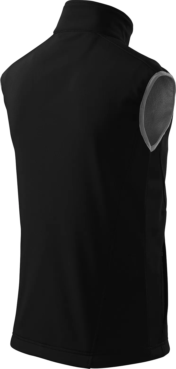 malfini-517-vision-softshellweste-herren-schwarz-right-6 MALFINI Softshellweste Vision 517