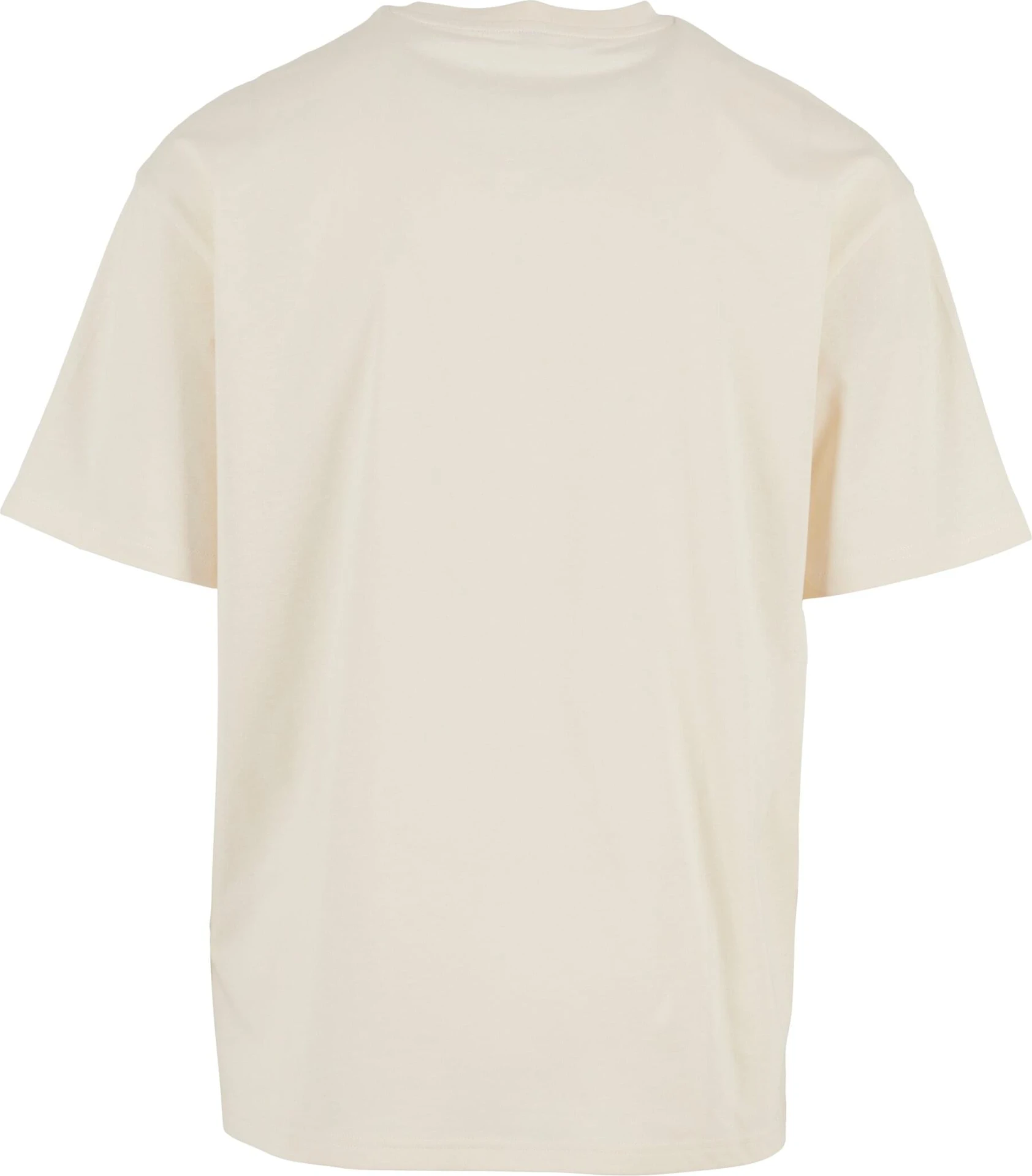 BYB-BB035-light-basic-loose-t-shirt-whitesand-back-7 Build Your Brand Light Basic Loose Tee