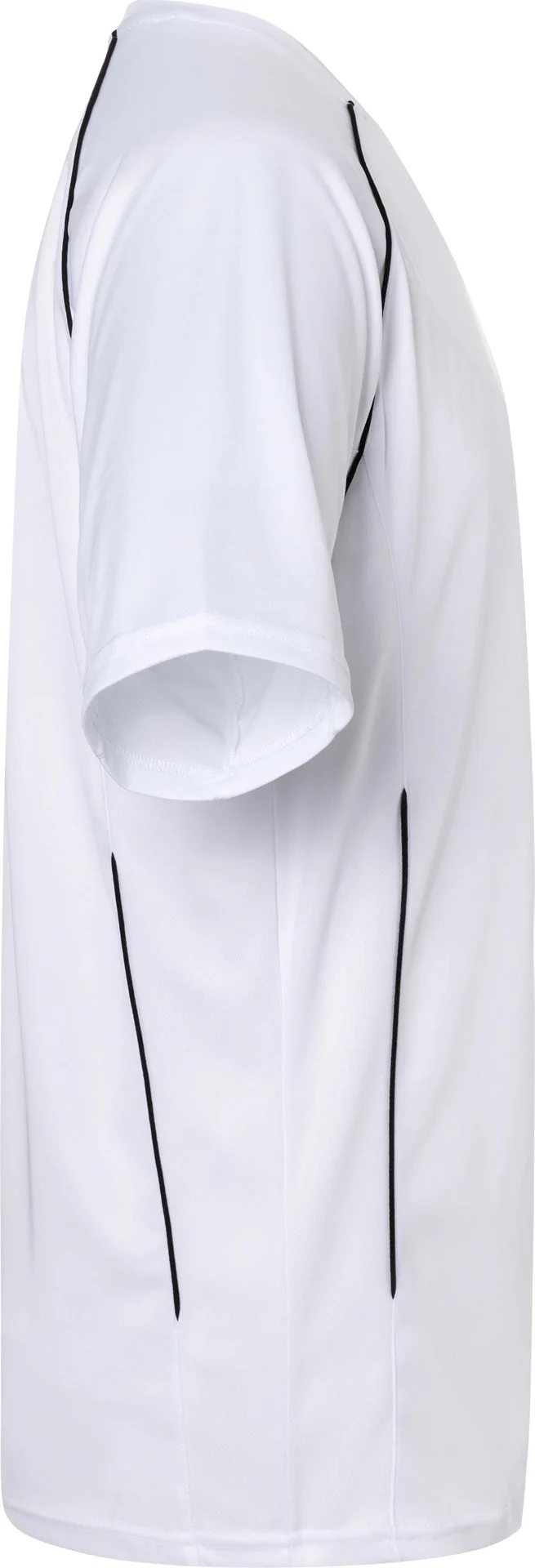jn386-team-shirt-white-black-right-6 James & Nicholson Team Shirt (386)
