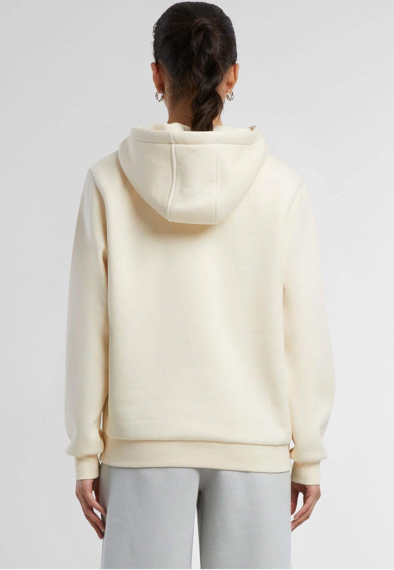 Build Your Brand Ladies Fluffy Hoody