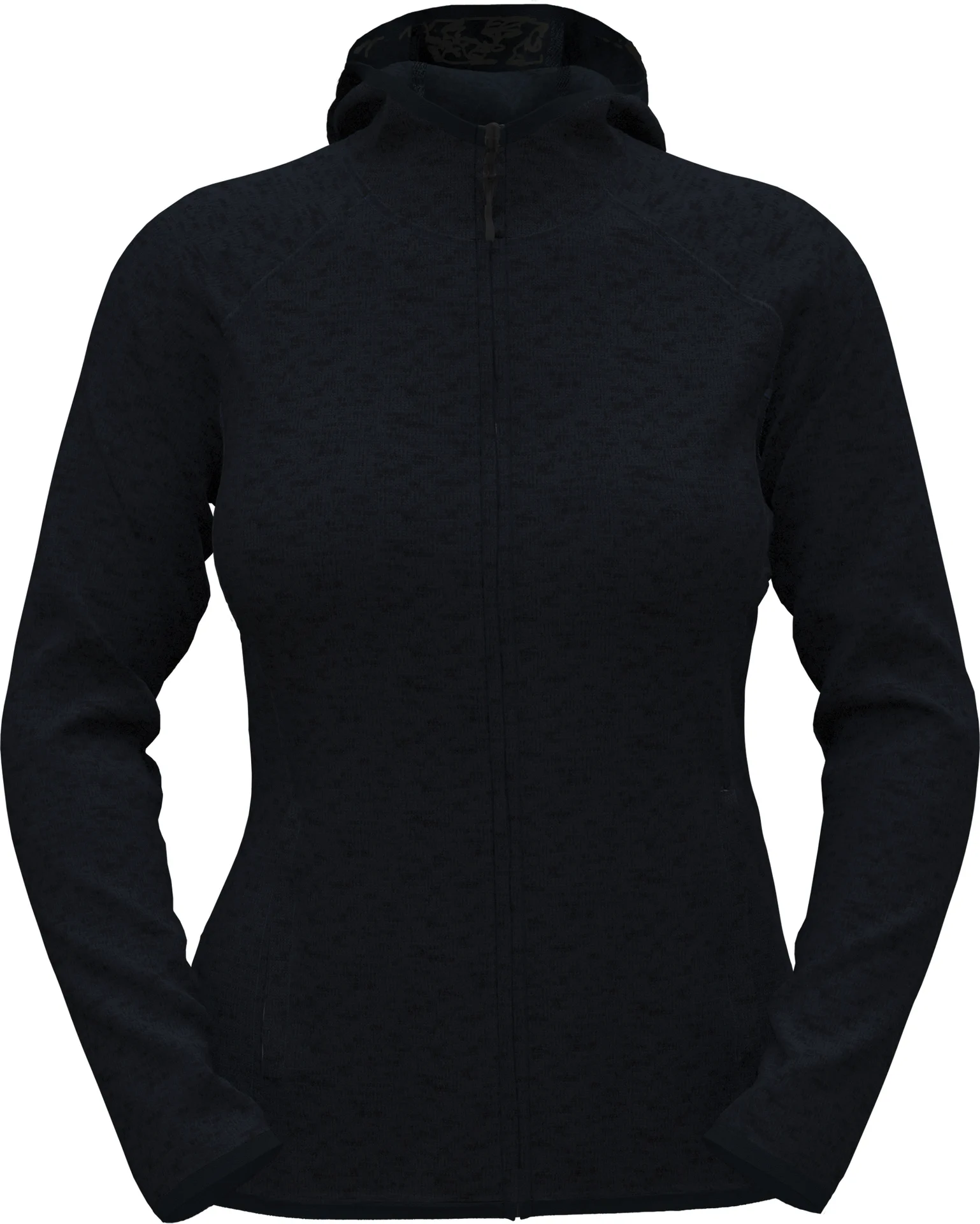 stedman-st5560-lux-knit-fleece-jacket-women-bluemidnightheather-front-4 Stedman Lux Hooded Knitfleece Jacket Women