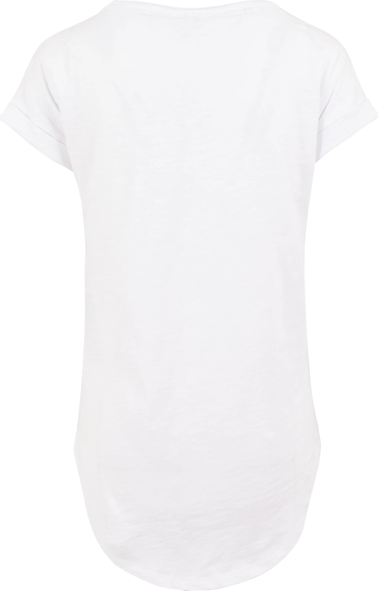 Build Your Brand Ladies Long Slub Tee