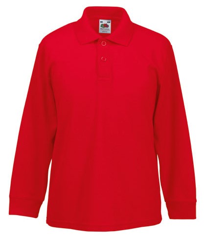 F.O.L. Long Sleeve 65/35 Polo Kids