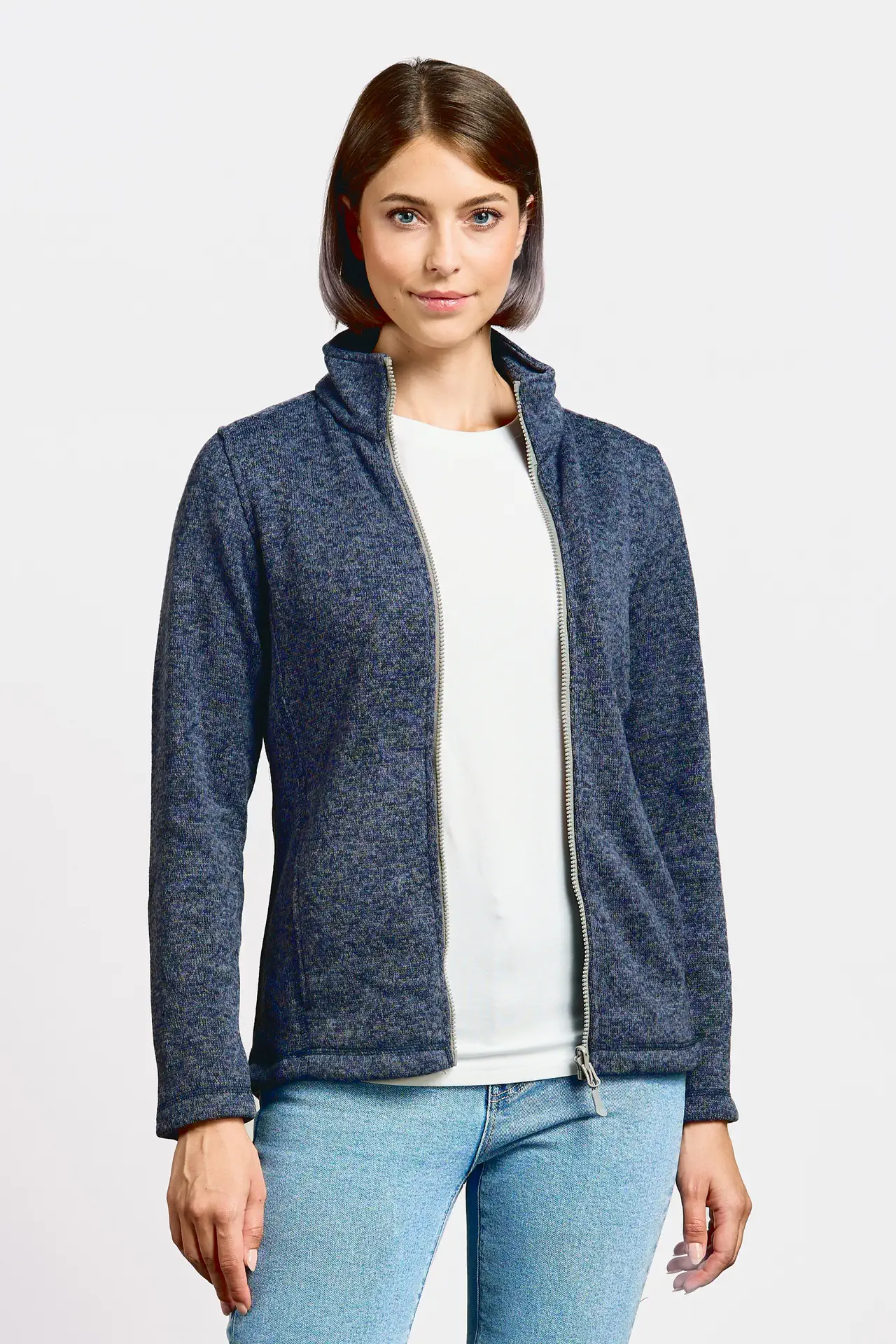 Promodoro Women's Knit Fleece Jacket C+