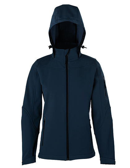 HRM Women's Hooded Soft-Shell Jacket