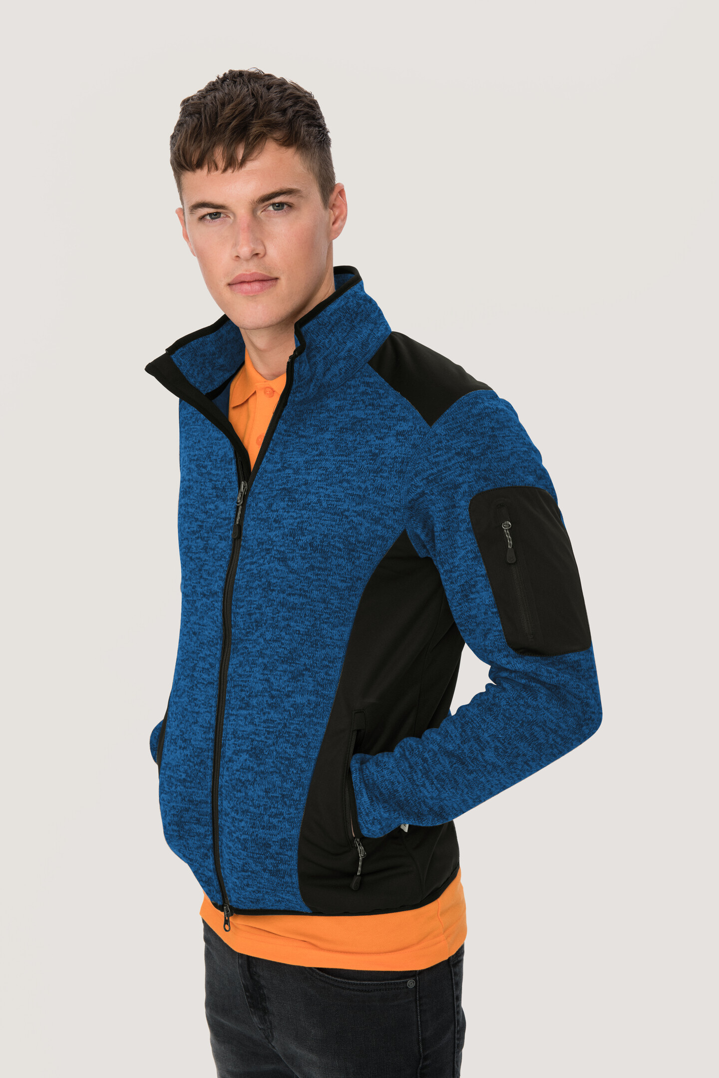 HAKRO Strickfleece-Jacke 836 Dawson