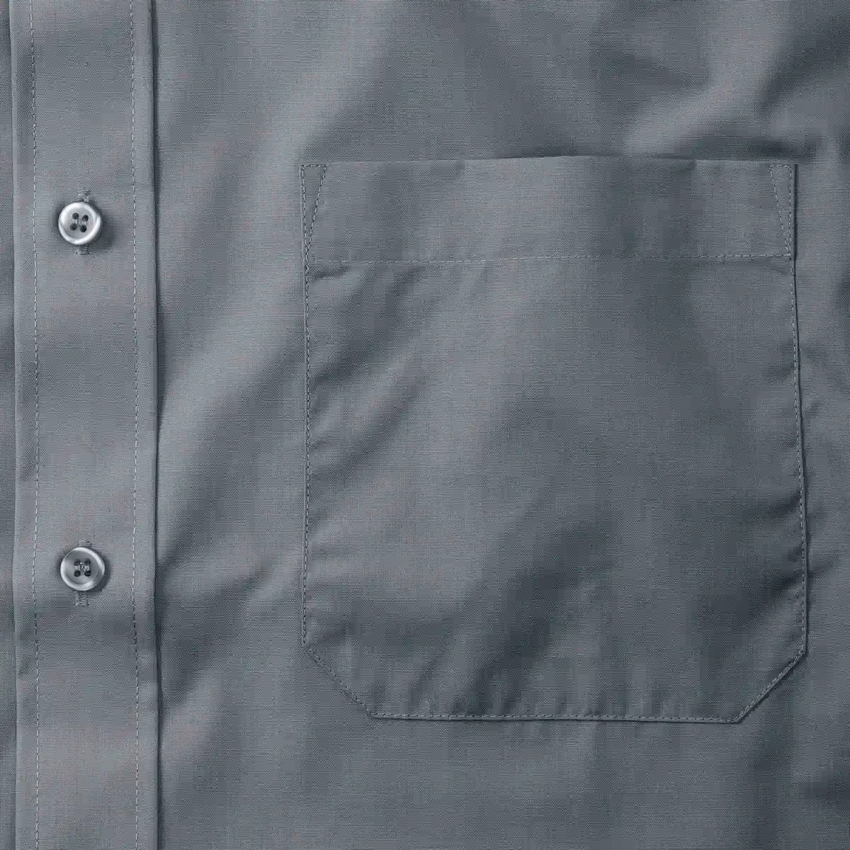 Russell Men's Short Sleeve Polycotton Easy Care Poplin Shirt