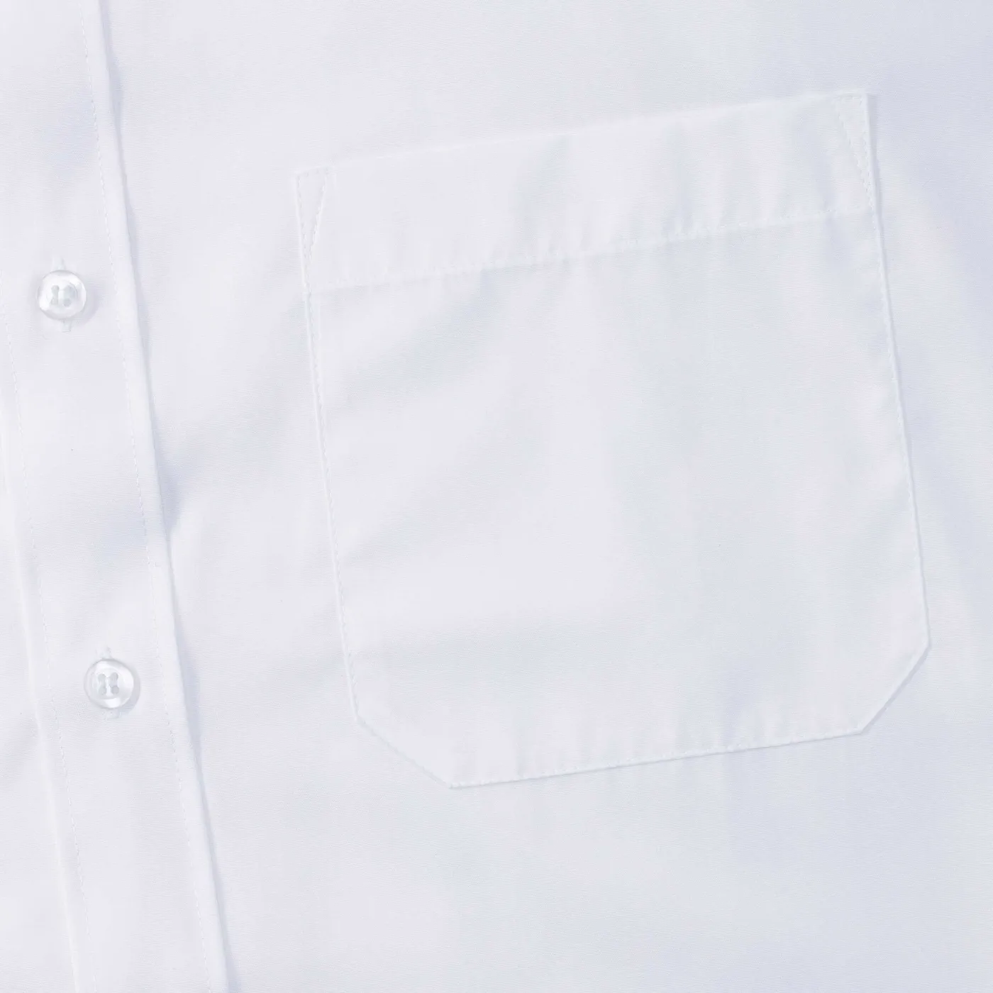 Russell Men's Long Sleeve Polycotton Easy Care Poplin Shirt