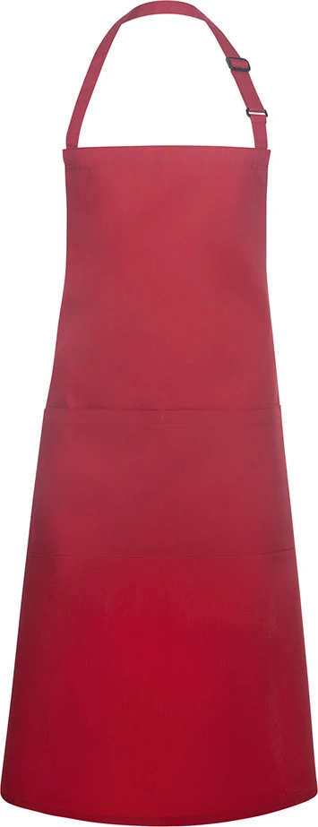 KARLOWSKY Latzschürze Basic mit Tasche und Schnalle