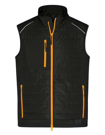 James & Nicholson Men's Hybrid Vest 1822 James & Nicholson Men's Hybrid Vest 1822