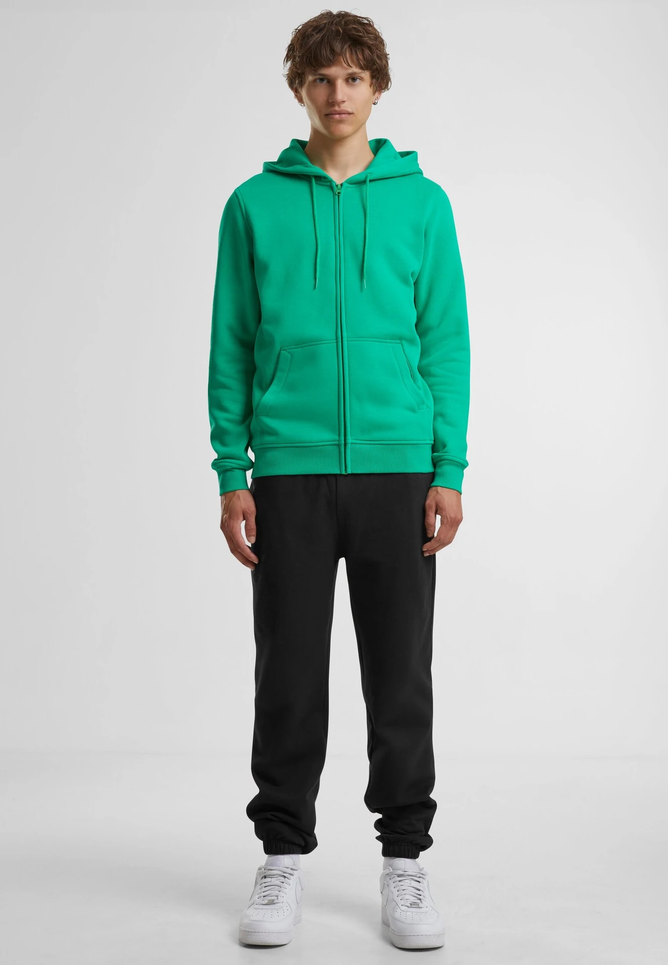 Build Your Brand Heavy Zip Hoody