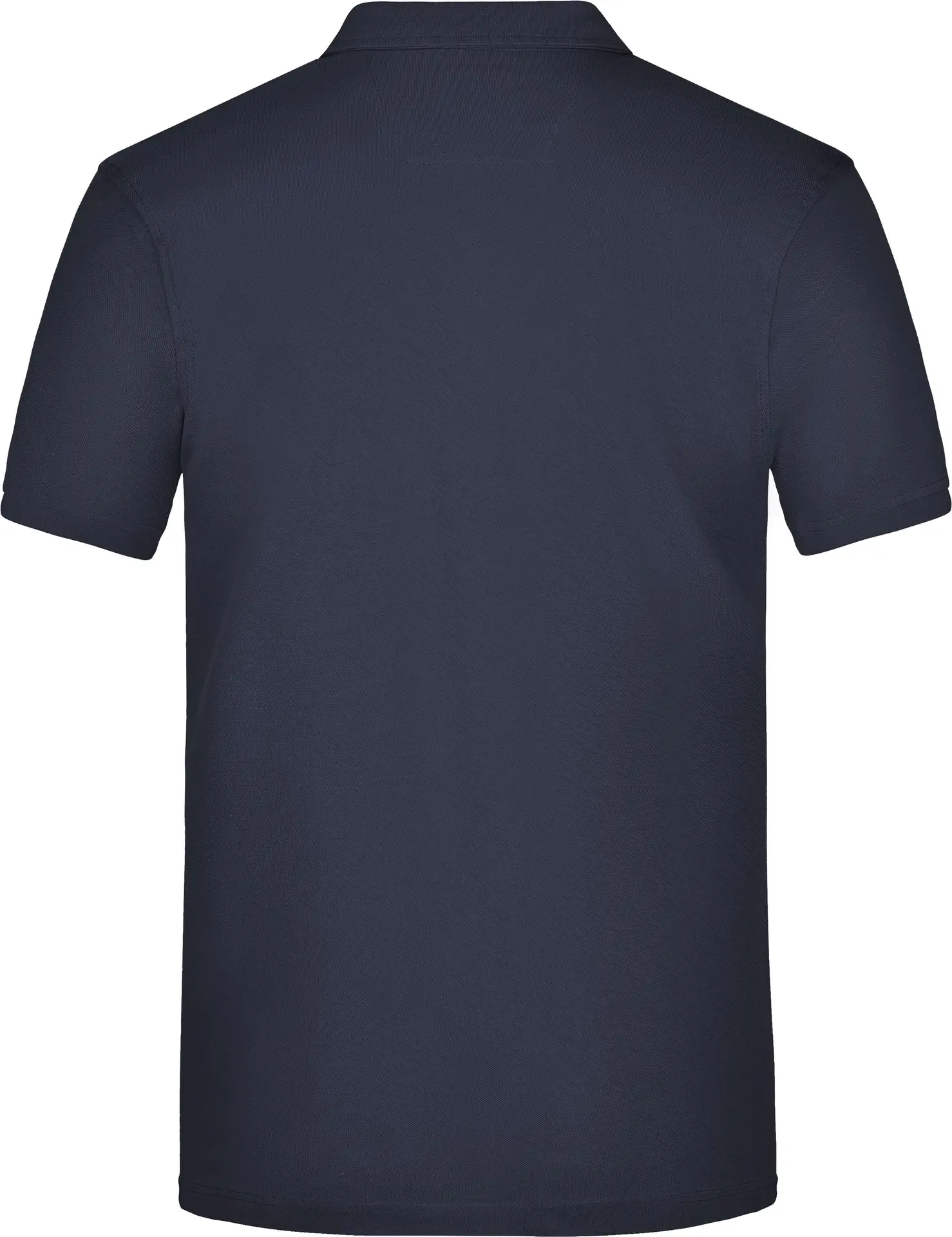 jn964-mens-plain-poloshirt-navy-navy-white-back-5 James & Nicholson Men`s Plain Polo