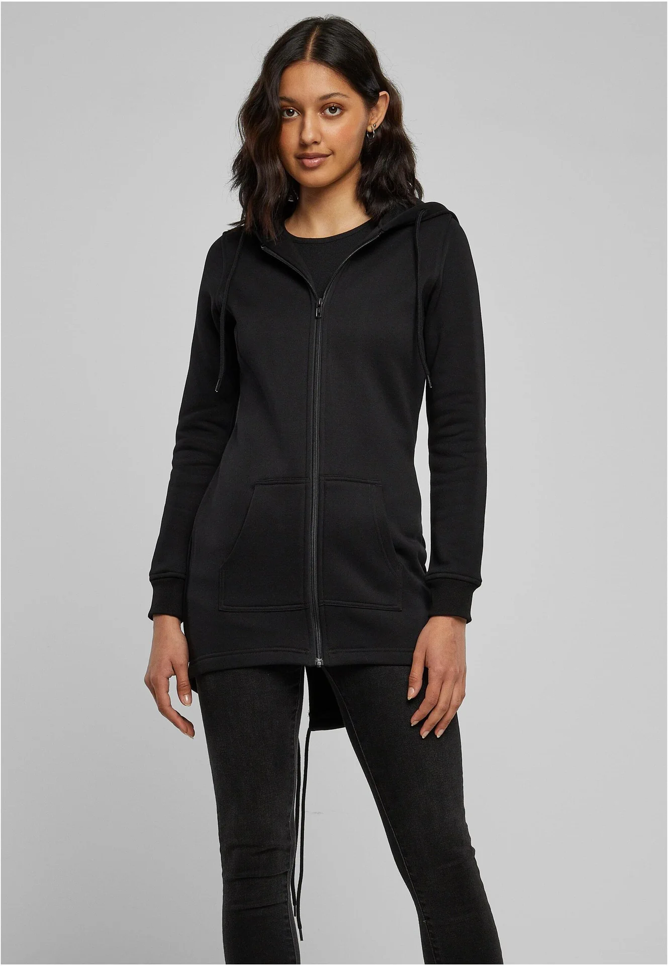 Build Your Brand Ladies Sweat Parka