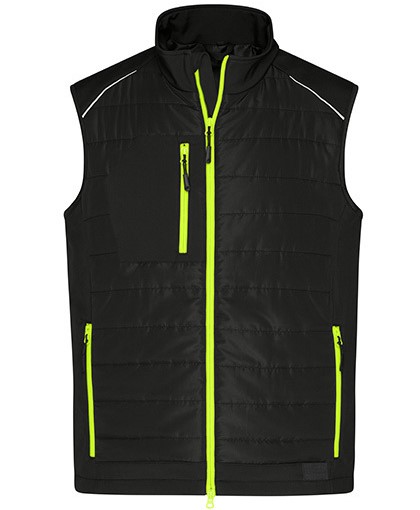 James & Nicholson Men's Hybrid Vest 1822