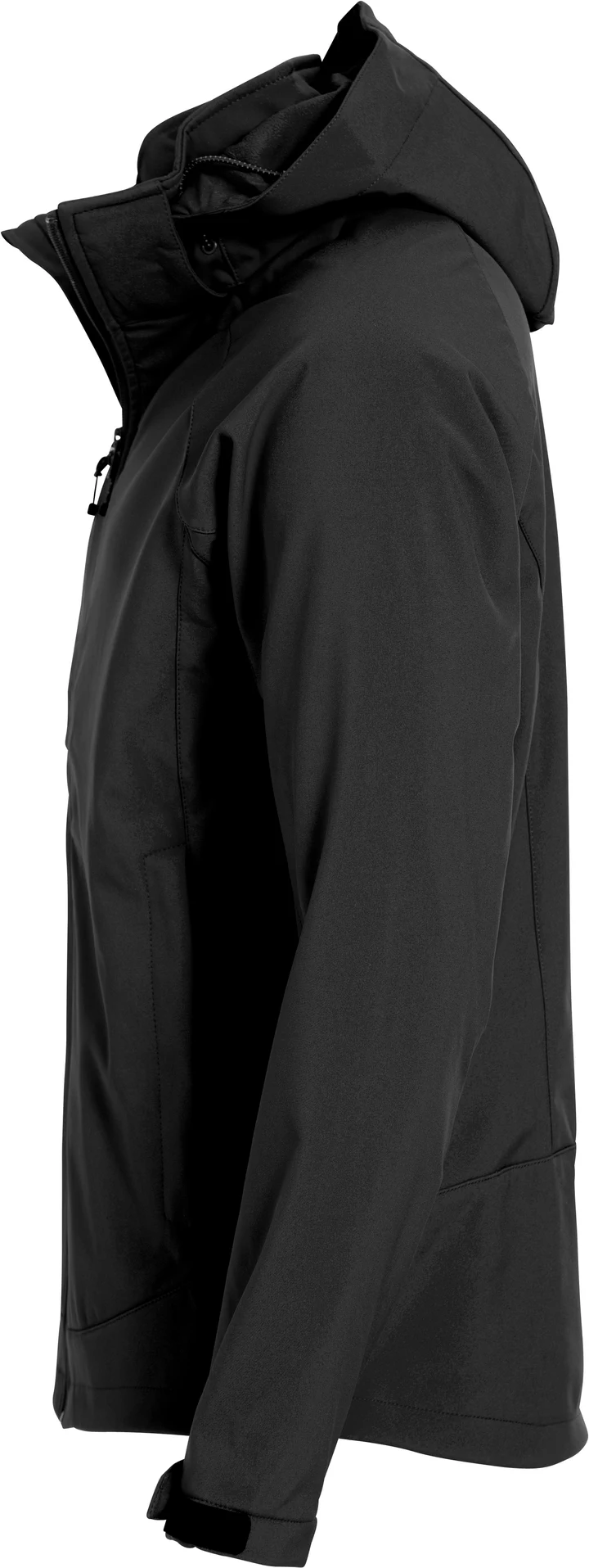 clique-020927-milford-jacket-men-black-left-3 CLIQUE Herren 3-Lagen Softshelljacke Milford