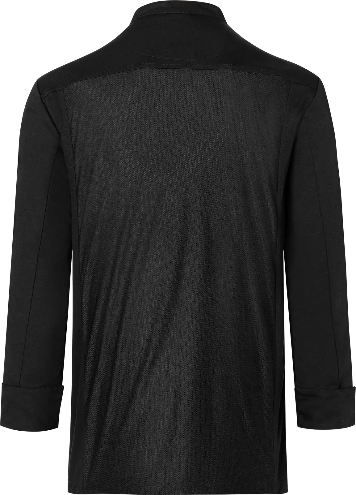 karlowsky-bjm4-langarm-ueberwurf-kochhemd-basic-black-back-5 KARLOWSKY Überwurf-Kochhemd Basic