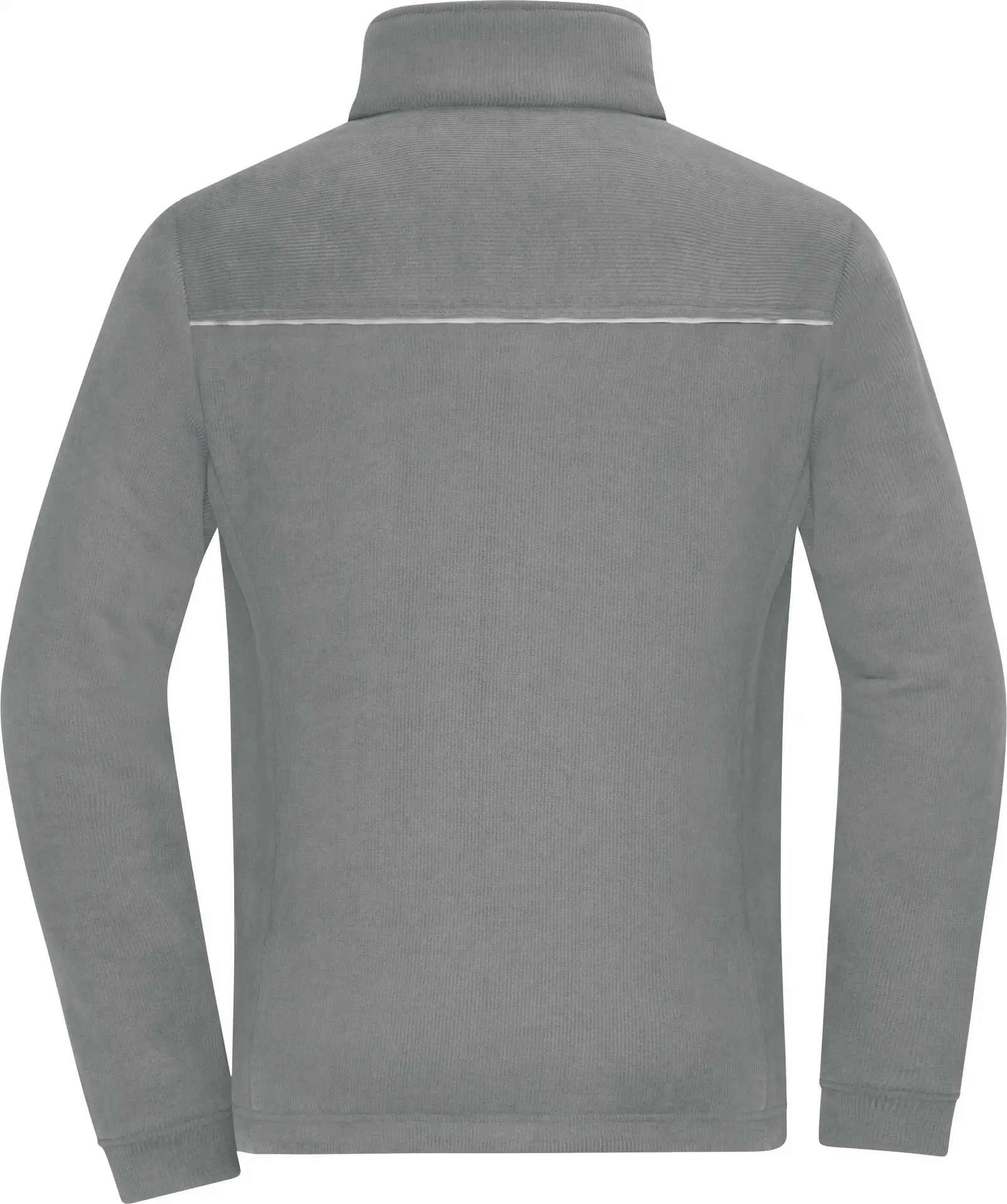 James & Nicholson Fleece Jacket - Corduroy Look