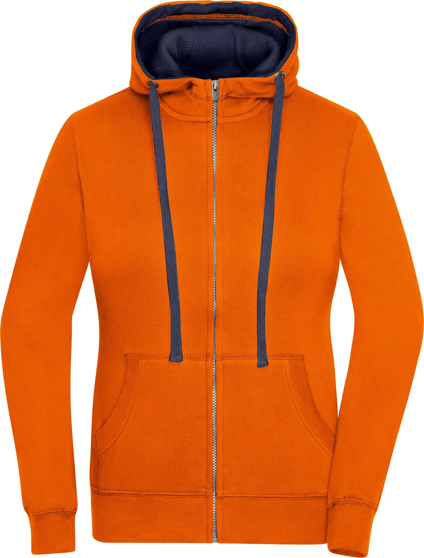 James & Nicholson Ladies Lifestyle Zip-Hoody