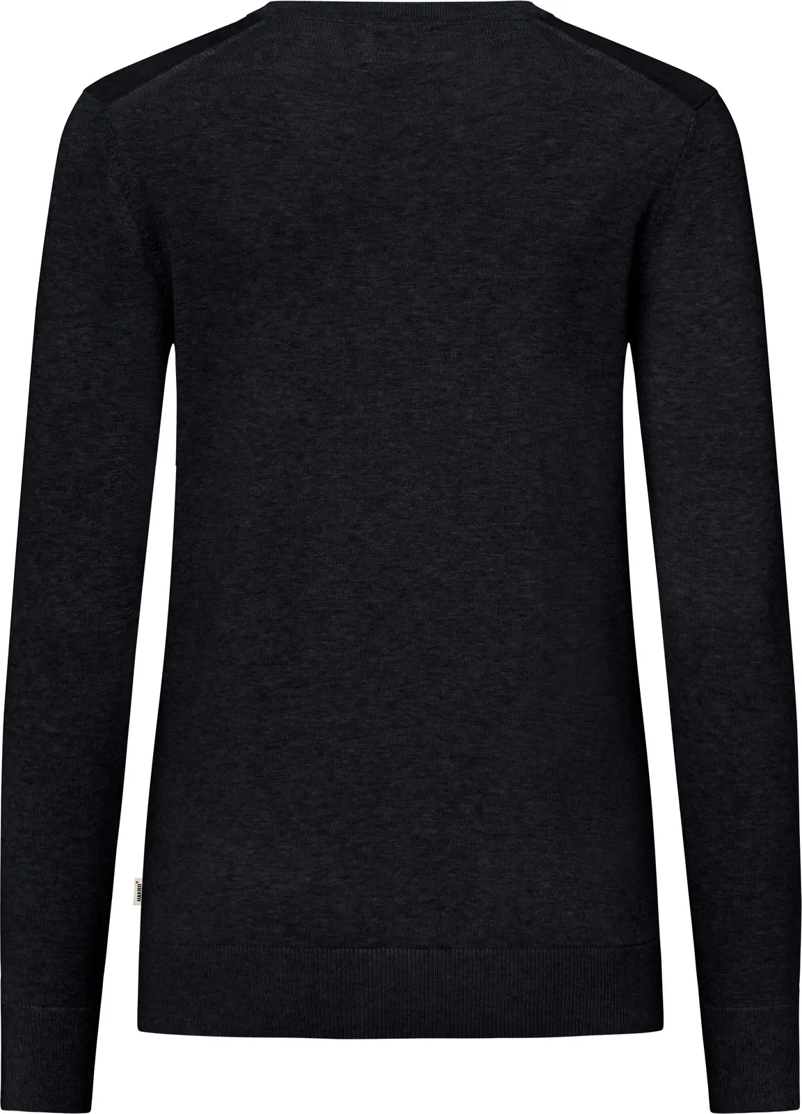 hakro-135-damen-pullover-premium-baumwolle-schwarz-3 HAKRO Damen Pullover 135 Premium-Baumwolle