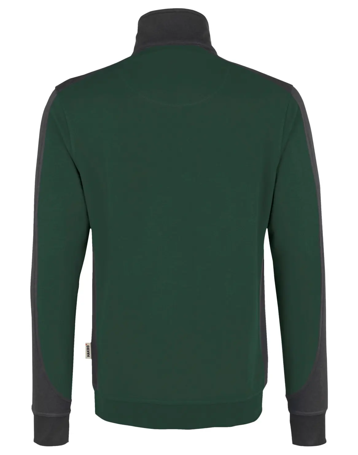 HAKRO Zip-Sweatshirt 476 Contrast Mikralinar®