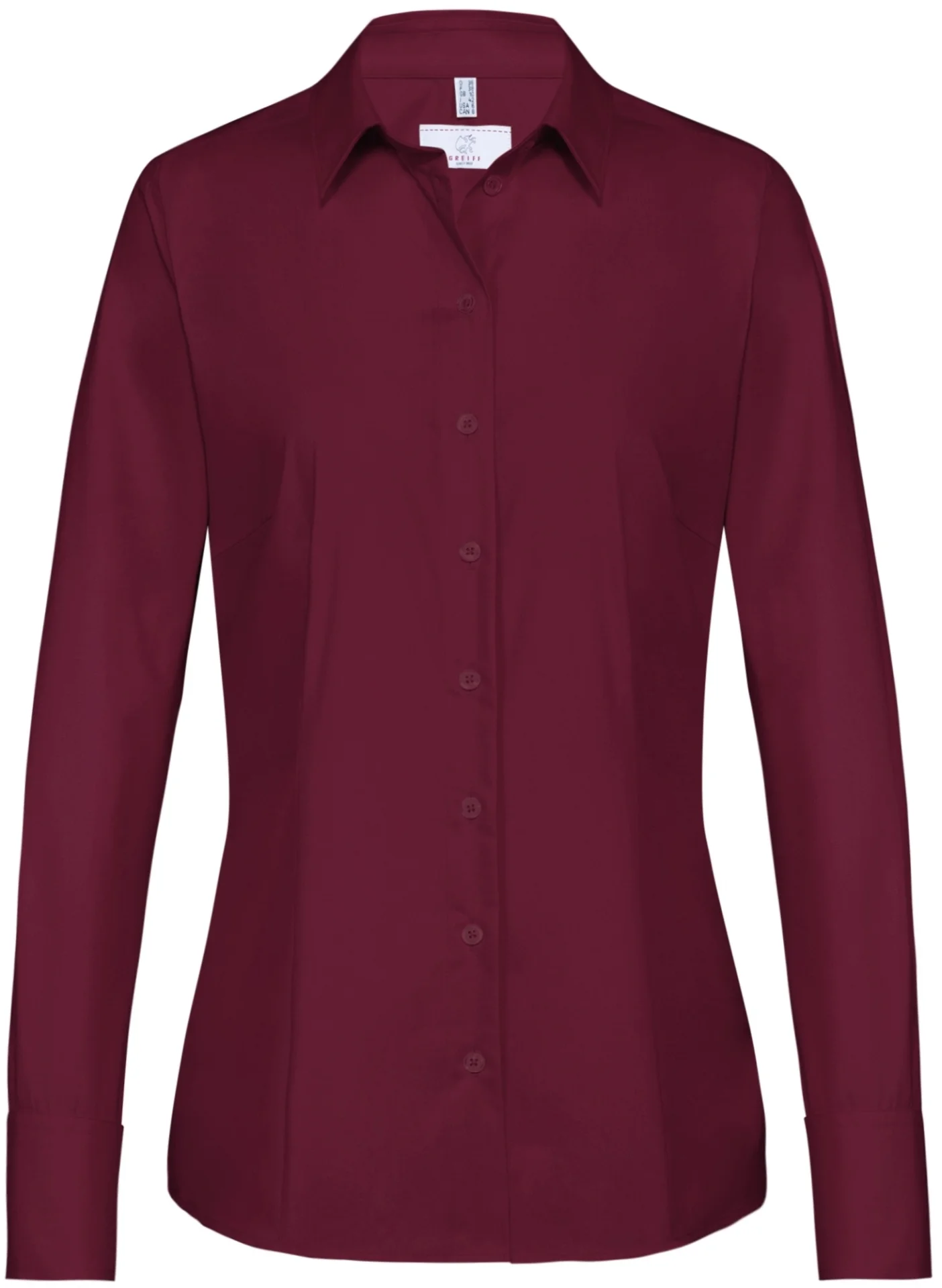 greiff-6515-damen-bluse-11-rf-basic_1120_bordeaux-front-2 GREIFF Damen Bluse BASIC Regular Fit