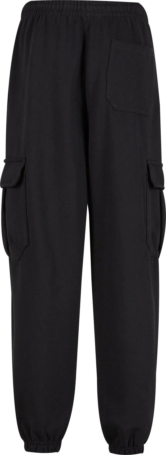BYB-BY258-90s-cargo-sweatpants-black-back-7 Build Your Brand 90s Cargo Sweatpants