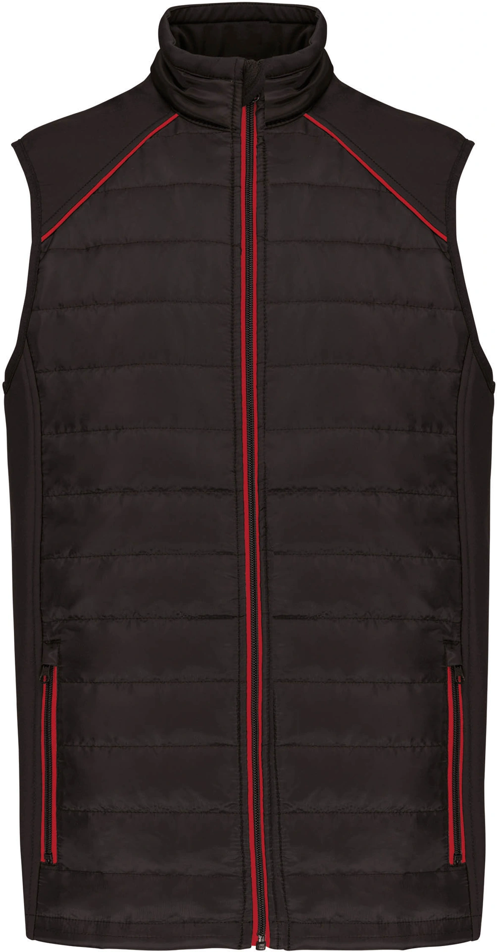 black/red