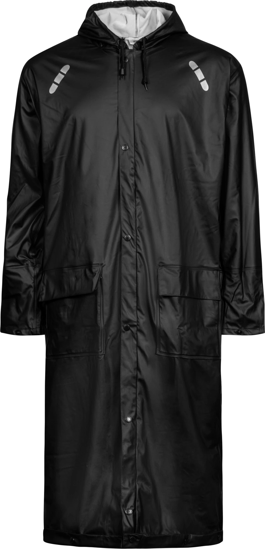lyngsoe-lr8018-regenjacke-schwarz-front-1 Lyngsøe LR8018 Regenmantel