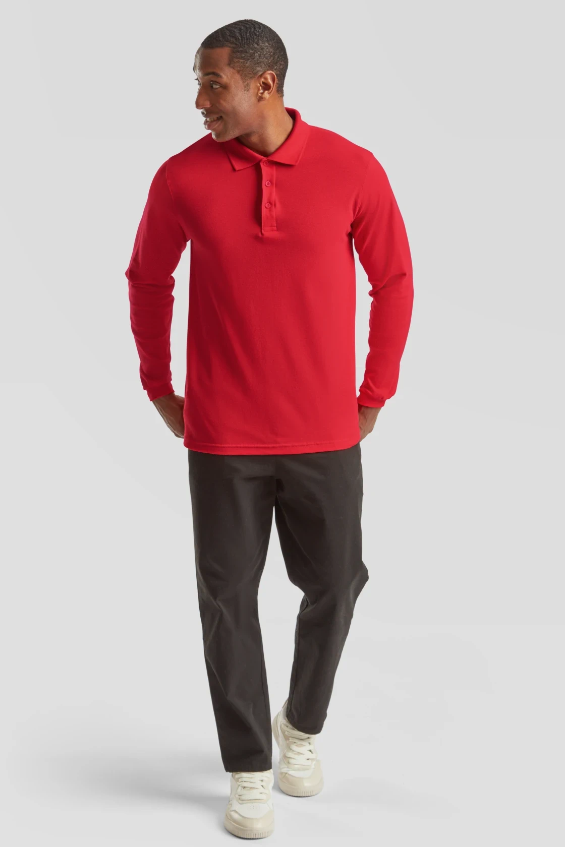 F.O.L. Premium Piqué Polo langarm