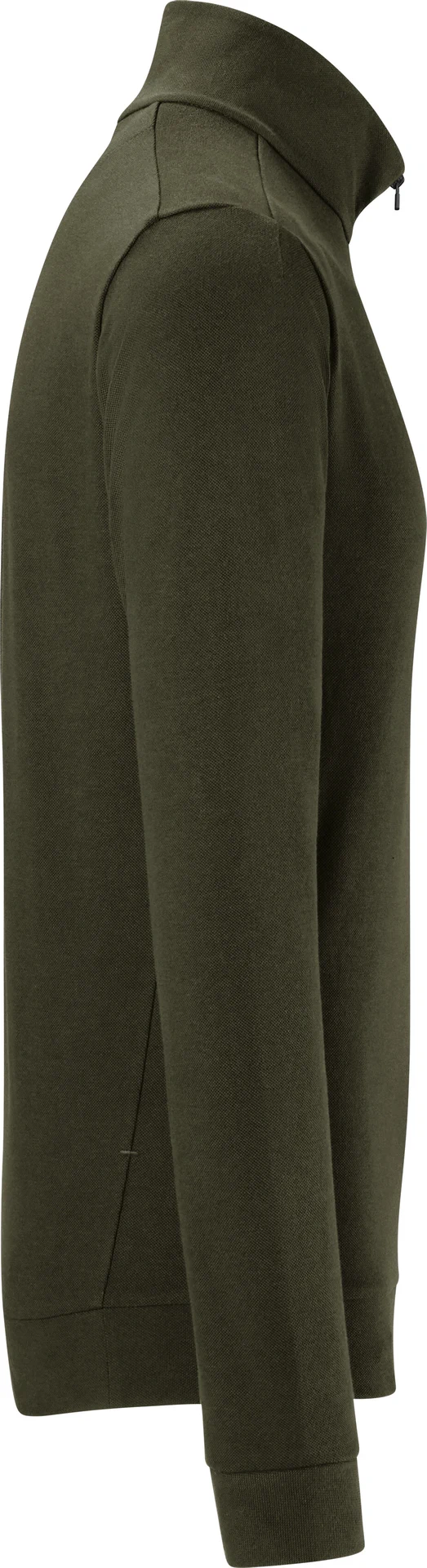 HAKRO Zip-Longsleeve 535 Piqué MIKRALINAR® ECO
