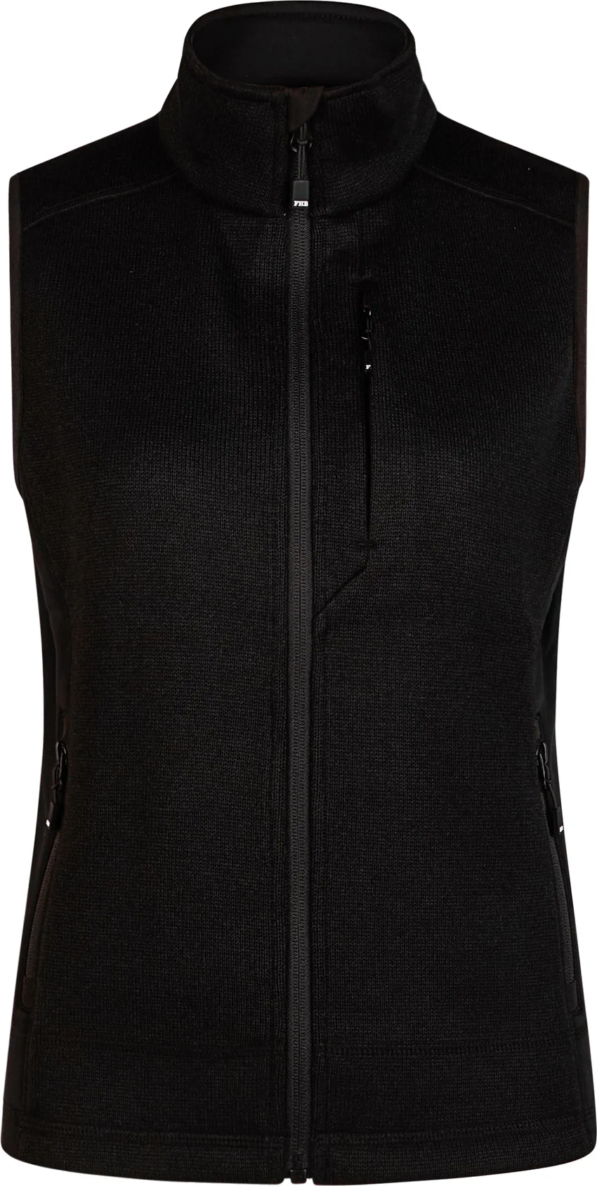 FHB-79599-elsa-strick-fleece-weste-schwarz-front-6 FHB Strick-Fleece-Weste ELSA
