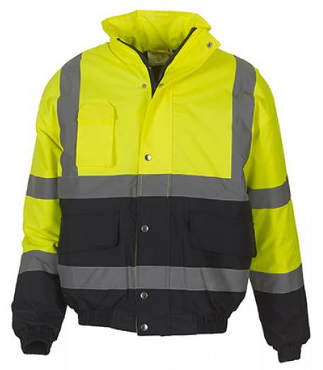 hi-vis yellow/navy