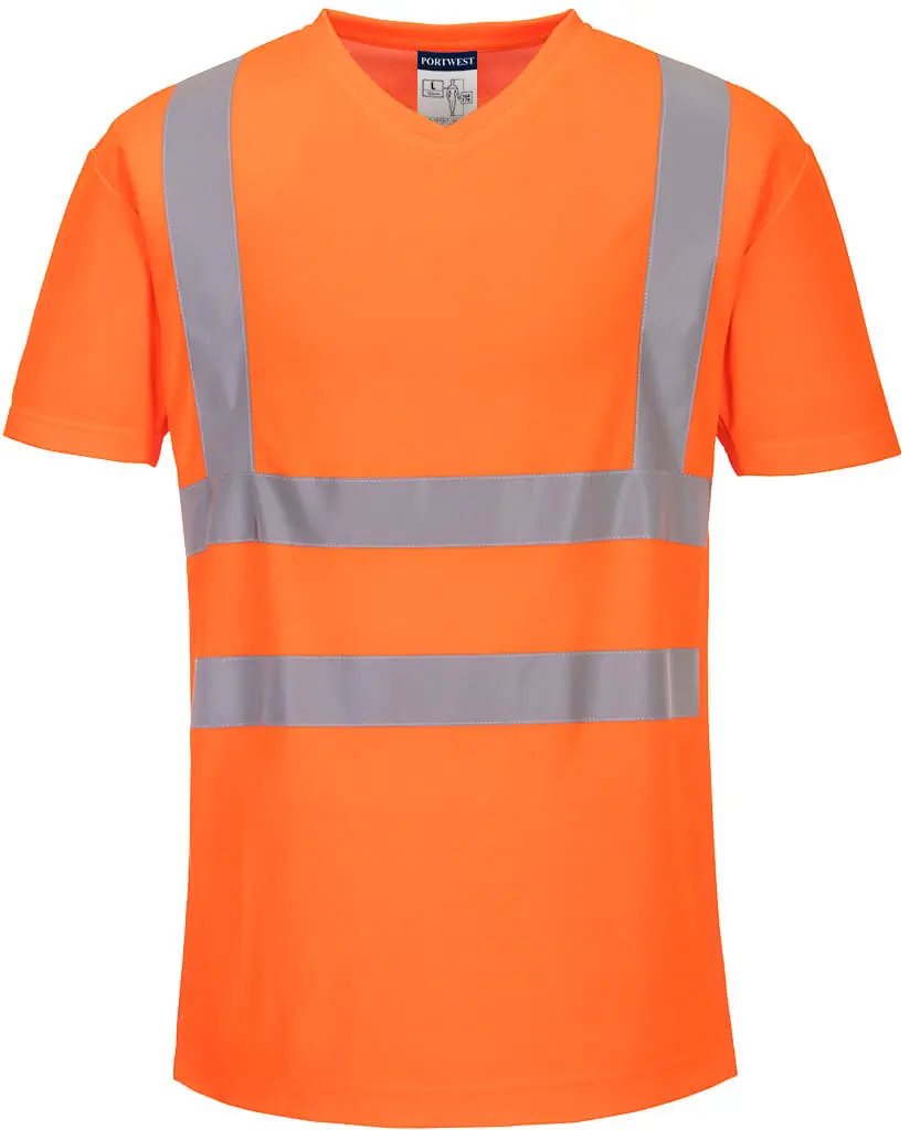 PORTWEST S179 Warnschutz Cotton Comfort T-Shirt mit MeshAir Einsatz kurzarm PORTWEST S179 Warnschutz Cotton Comfort T-Shirt mit MeshAir Einsatz kurzarm