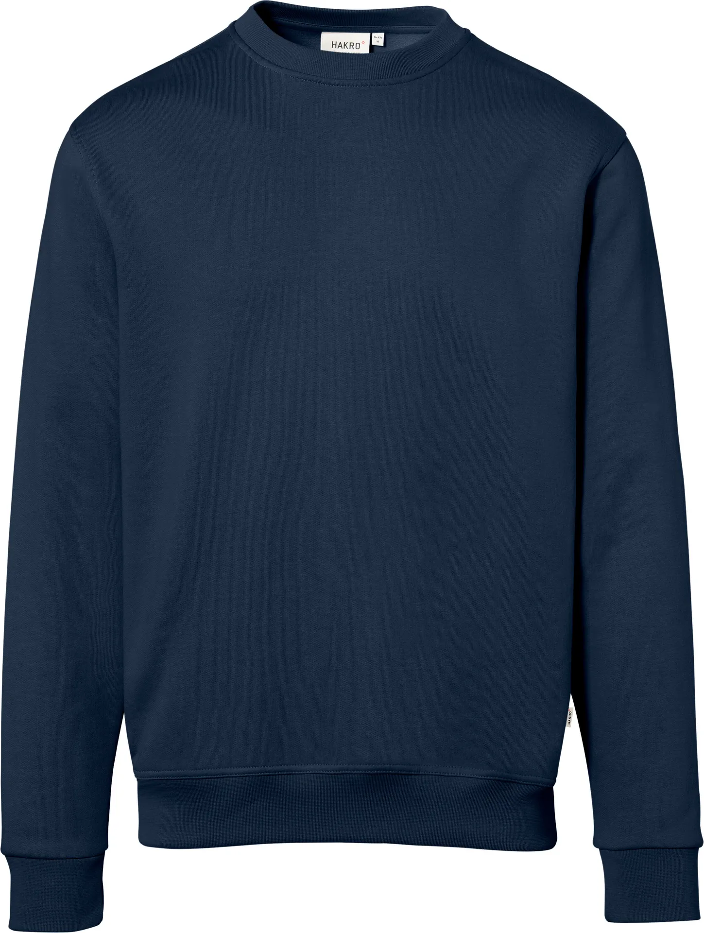 hakro-471-sweatshirt-premium-marine-front-1 HAKRO Sweatshirt 471 Premium