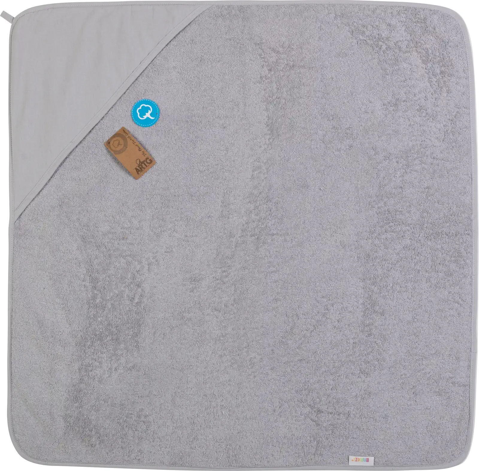 artg-ar731-print-me-baby-hooded-towel-lightgrey-front-2 ARTG PRINT-Me® Baby Hooded Towel
