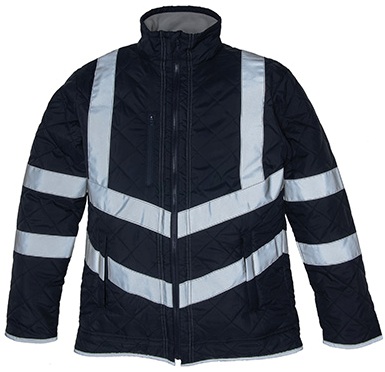 YOKO Hi Vis Kensington Jacket (with Fleece Lining)