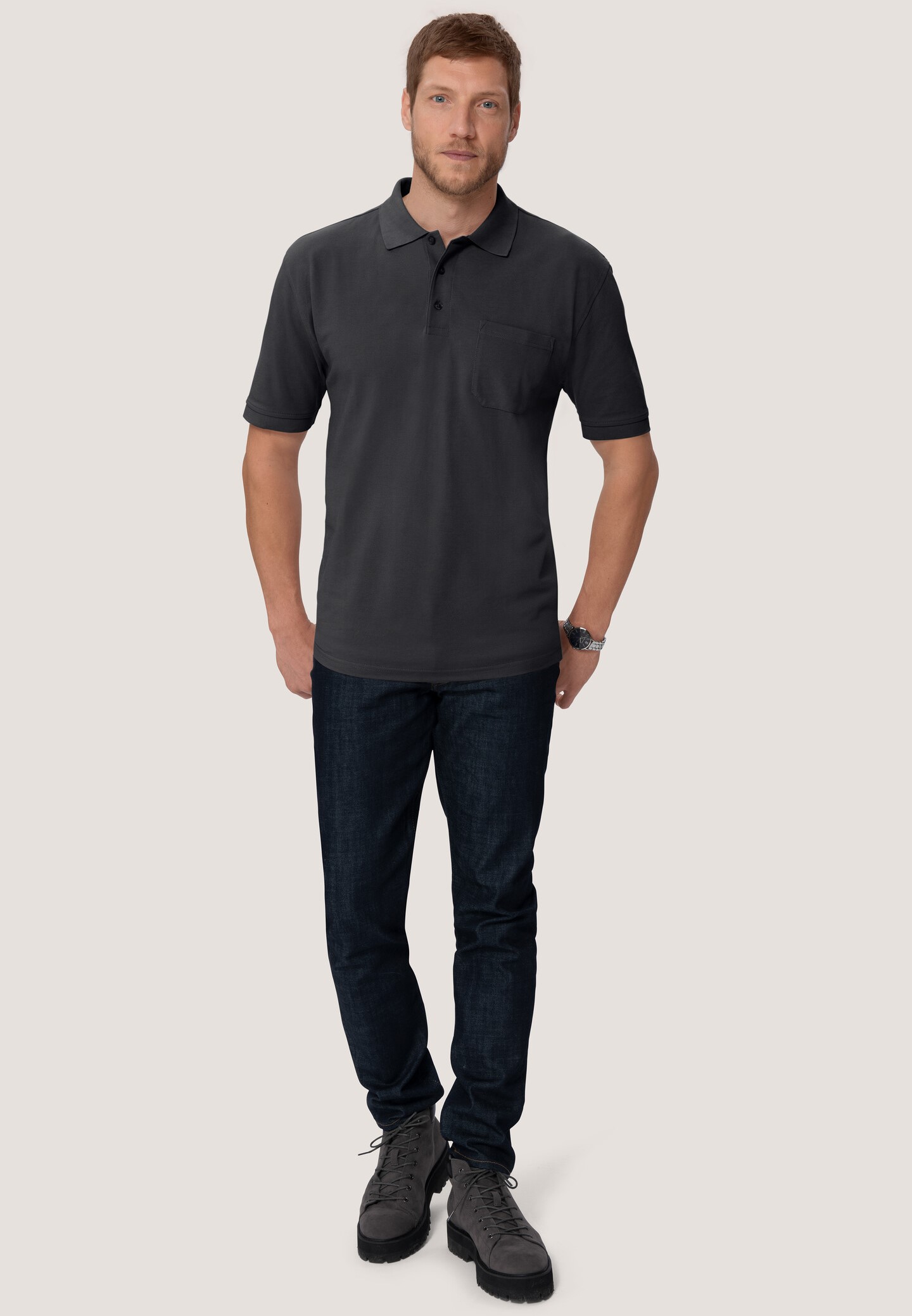 HAKRO Pocket-Poloshirt 812 Mikralinar® HAKRO Pocket-Poloshirt 812 Mikralinar®