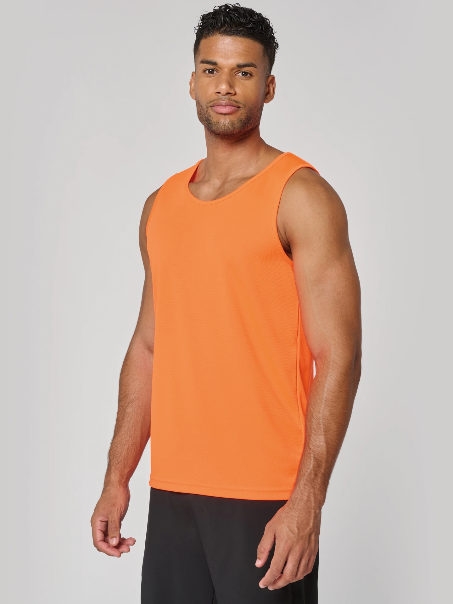 Kariban Herren Sport Shirt ärmellos