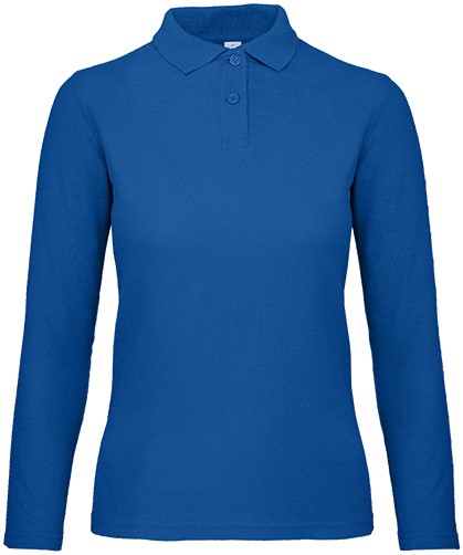 B&C Long Sleeve Polo ID.001 Women